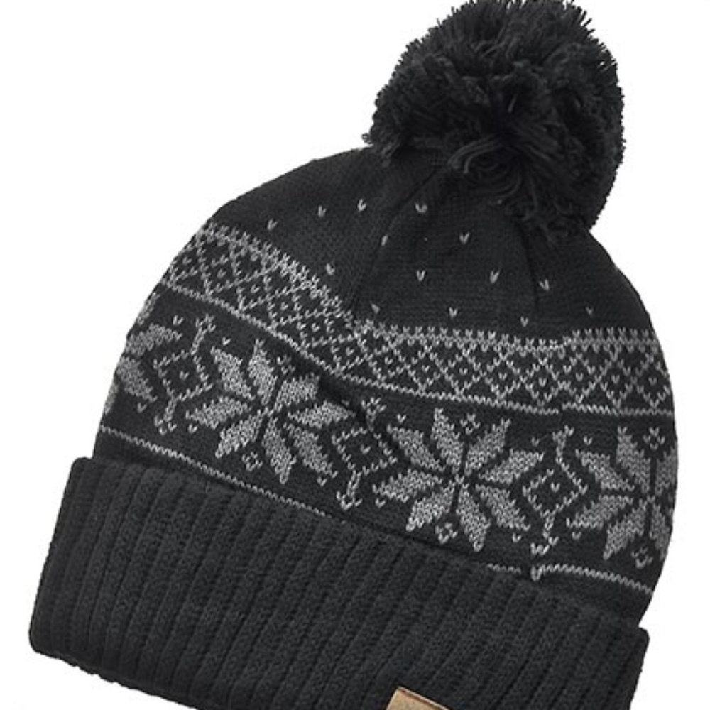 Knit Hat with Pompom